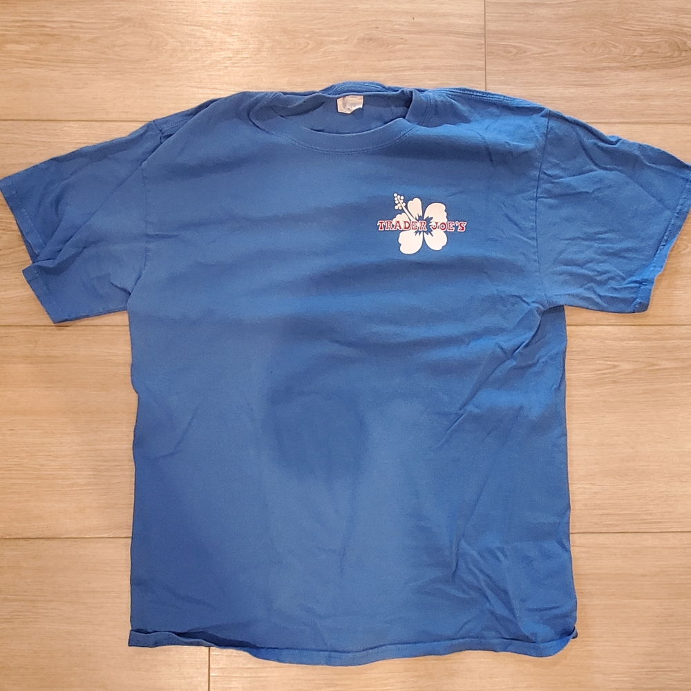 Blue Trader Joe's T Shirt